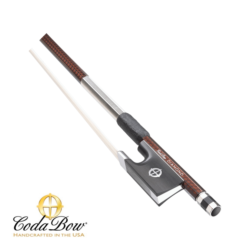 CodaBow_Chroma-Diamon_NX_mit_Logo CodaBow Diamond NX Violinenbogen aus Carbon